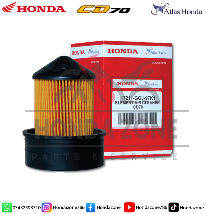 Air Filter CD70 Euro – New Model Genuine by Atlas Honda