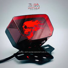 Honda cd 70 Skull Back Light